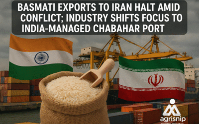 Basmati Exports to Iran Halt Amid Conflict; Industry Shifts Focus to India-Managed Chabahar Port