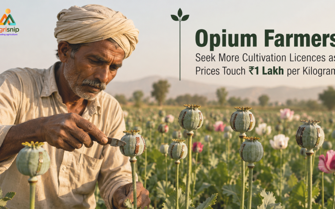 Opium farmer rasing seeks for increament in prices